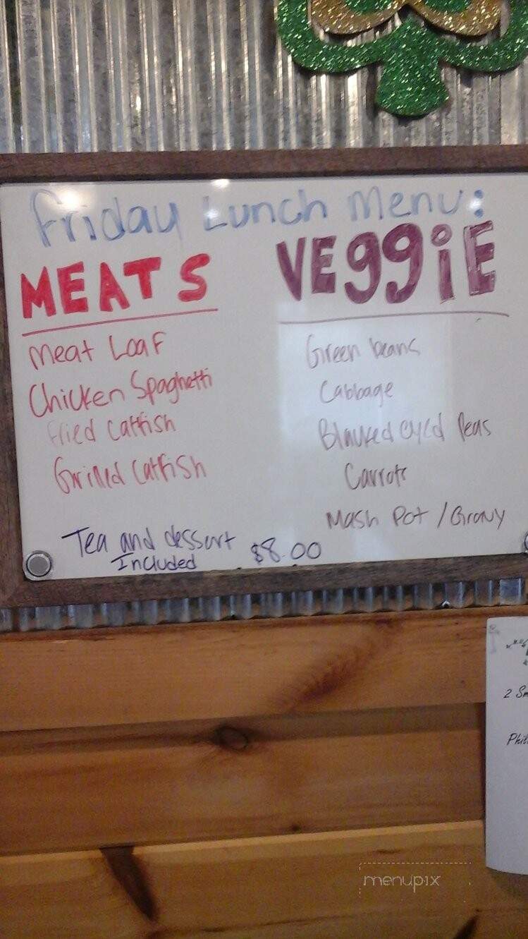 3 Star Restaurant - Mathiston, MS menu_pic