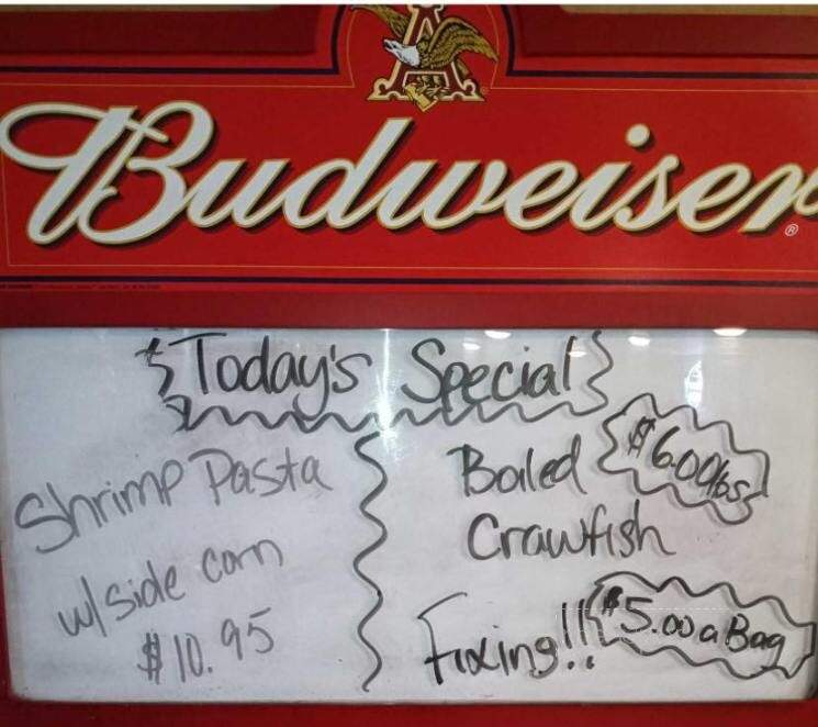 Thompson's kitchen - Port Sulphur, LA menu_pic