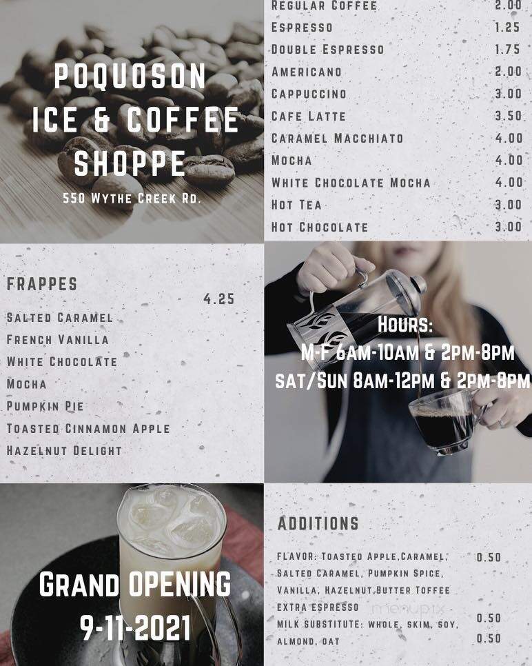 Poquoson Ice & Coffee Shoppe - Poquoson, VA