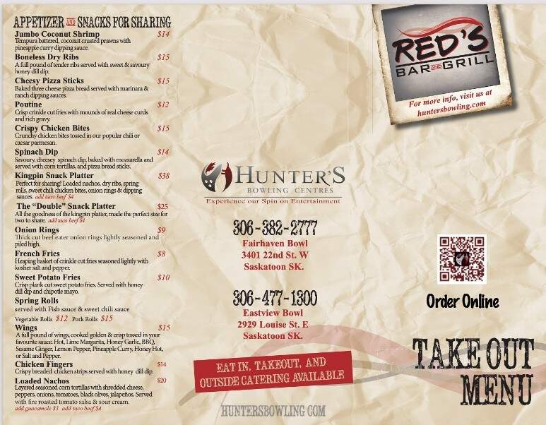 Red's Bar and Grill - Saskatoon, SK