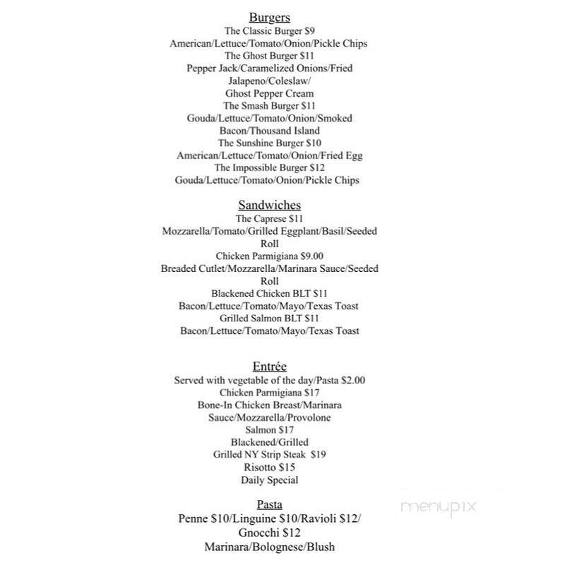 Nitty's Tavern - Philadelphia, PA menu_pic