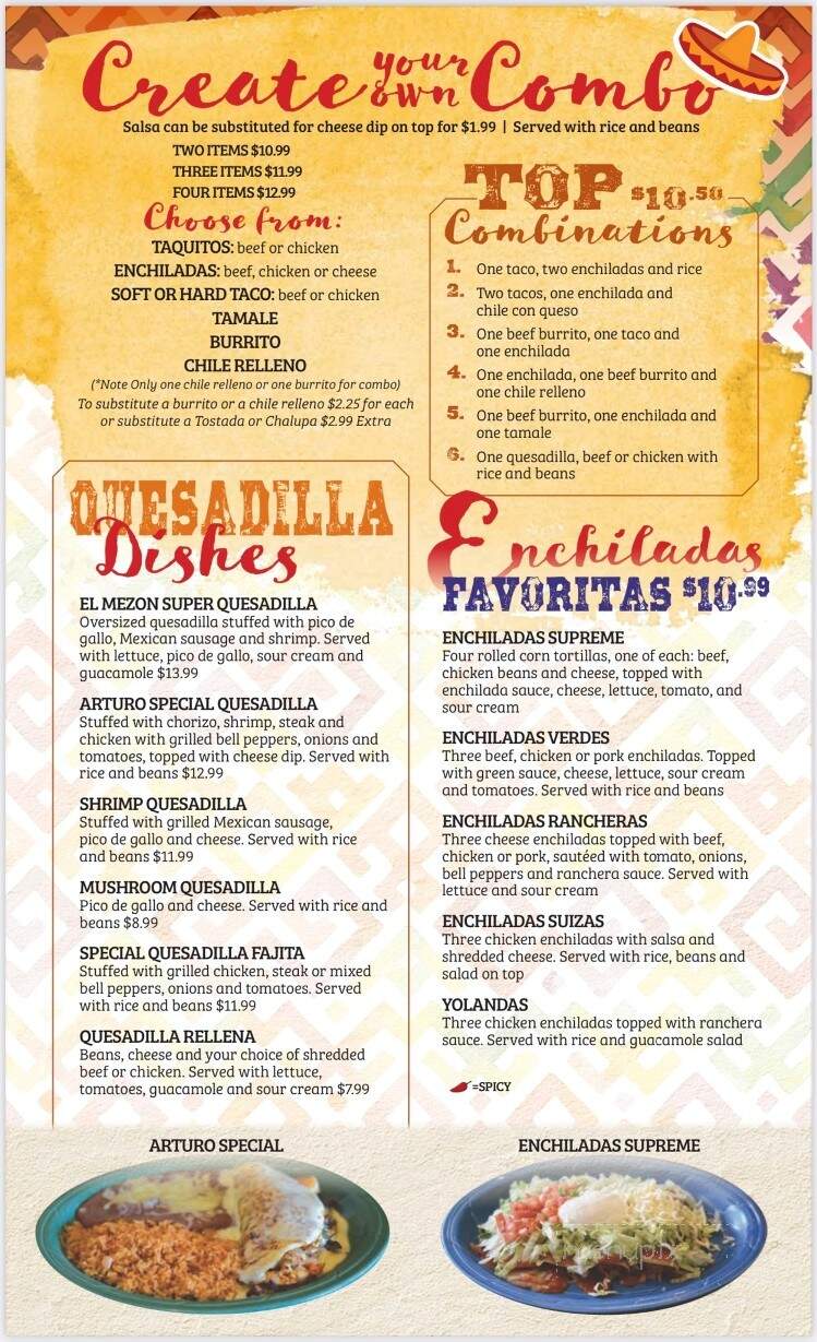 El Mezon - O'Fallon, MO menu_pic