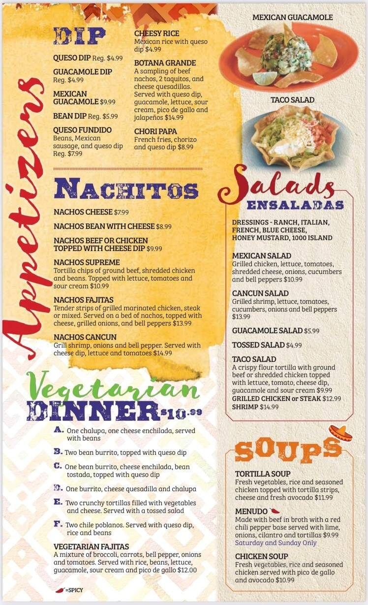El Mezon - O'Fallon, MO menu_pic