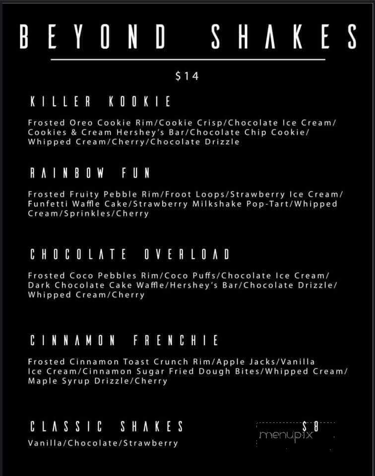 Beyond Full - Hopedale, MA menu_pic