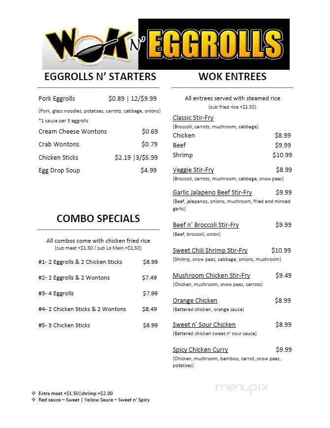 Wok N Eggrolls - Fort Smith, AR menu_pic