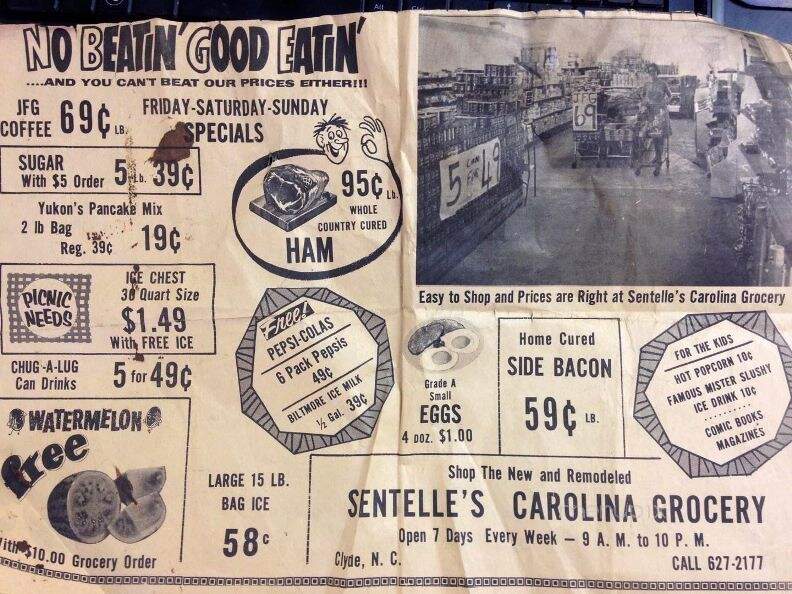 Santelle's Seafood - Clyde, NC menu_pic