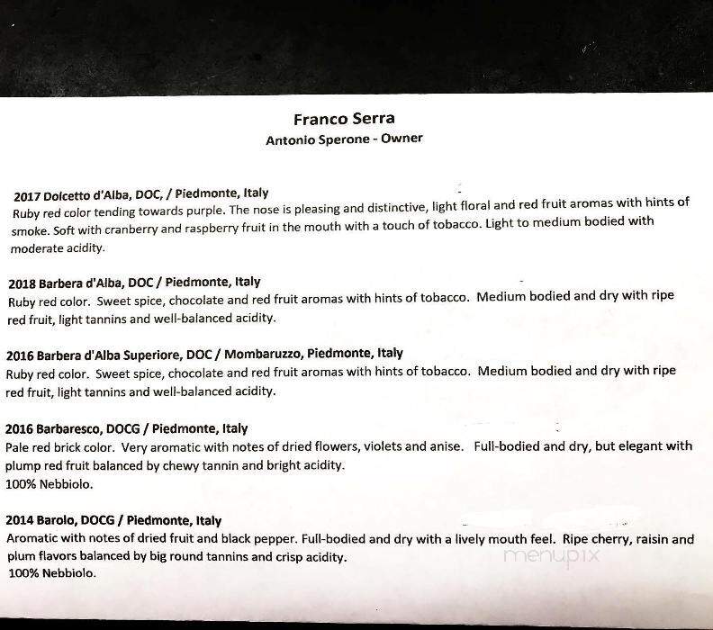 Santelle's Seafood - Clyde, NC menu_pic
