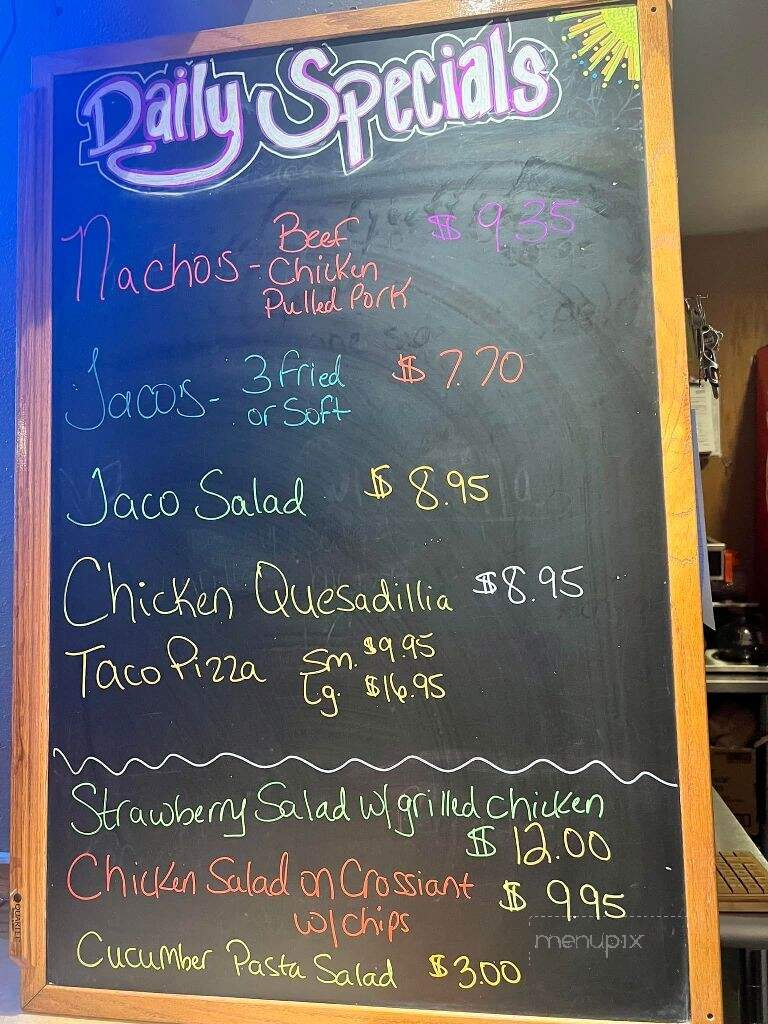 Sage House - Bunker Hill, IL menu_pic
