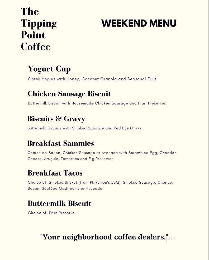 The Tipping Point Coffee - Houston, TX