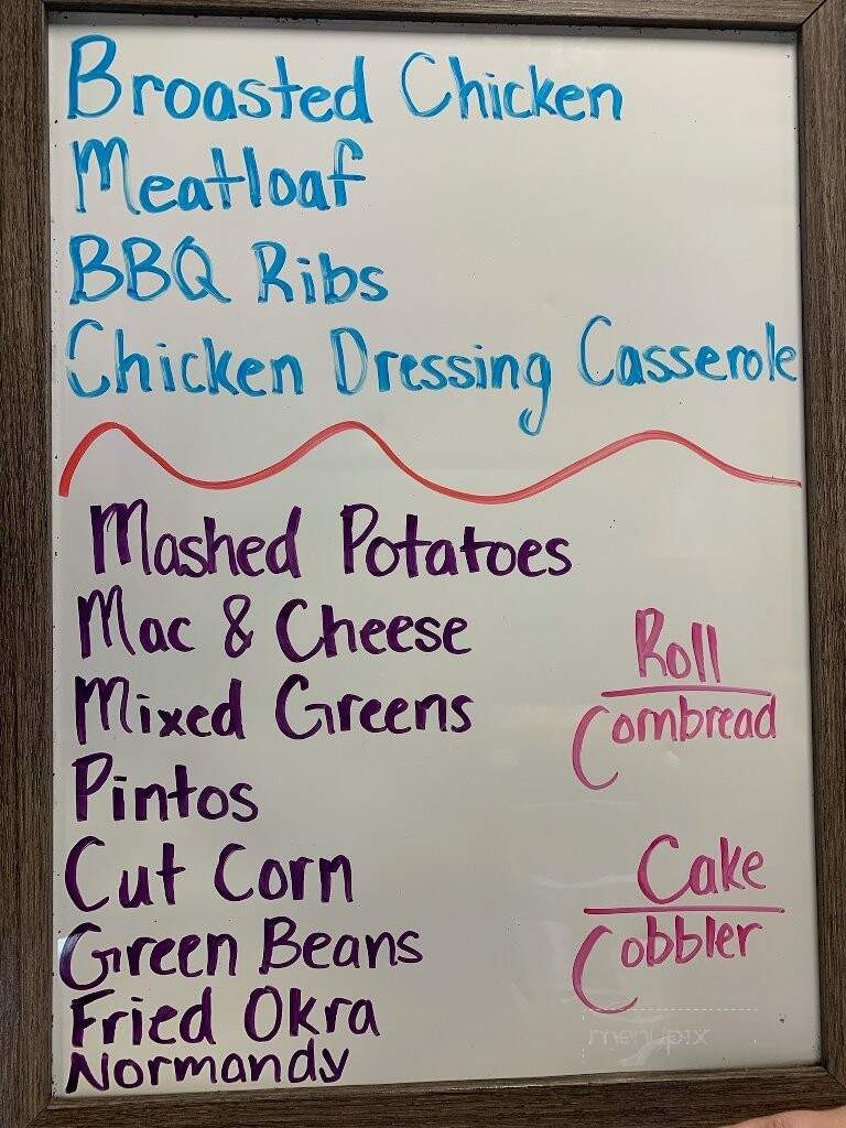 Howard's Restaurant - Henagar, AL menu_pic