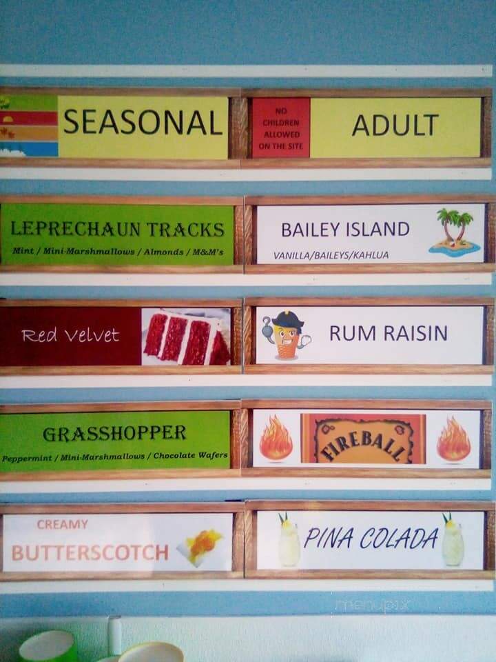 Beach House Ice Cream - Stuart, FL menu_pic