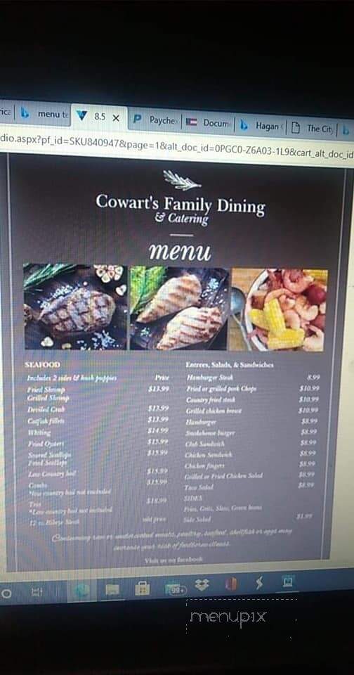 Cowart's Cafe - Claxton, GA