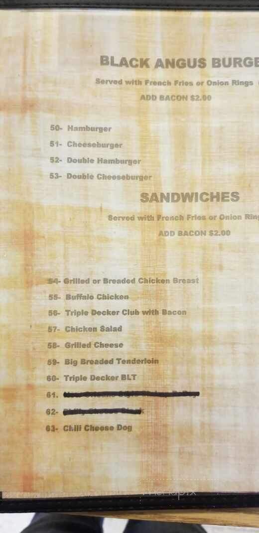 Tammy's Place - Indianapolis, IN menu_pic