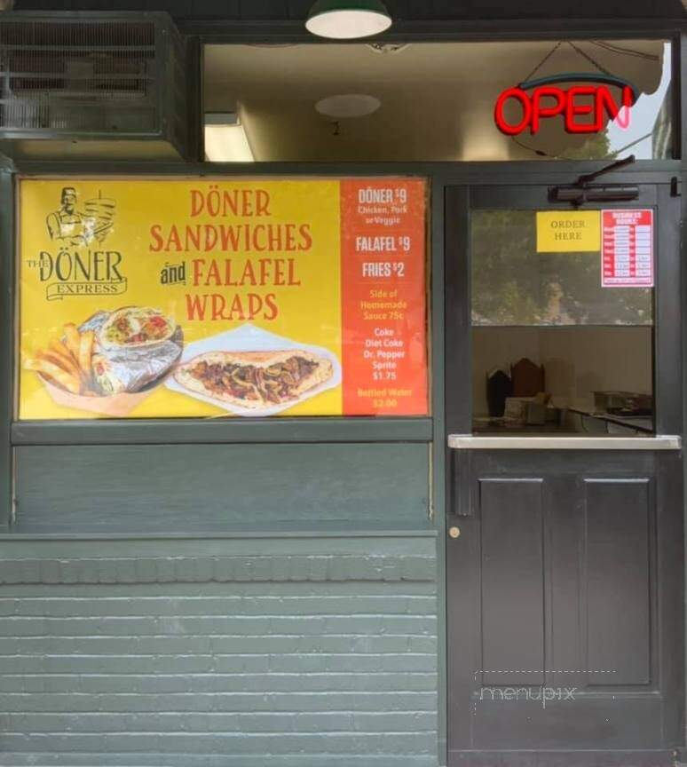 The Doner Express - Prescott, AZ menu_pic