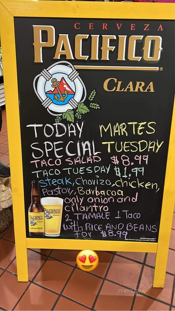 Don Cheques Taqueria - Meridian, MS menu_pic