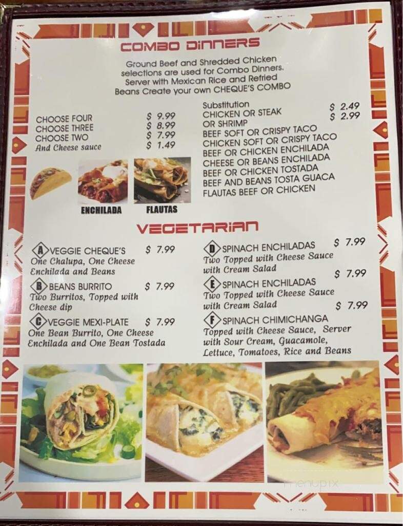 Don Cheques Taqueria - Meridian, MS menu_pic