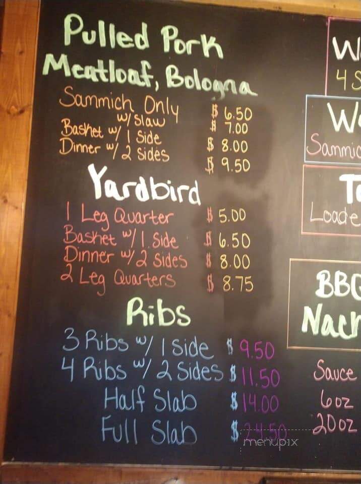Smokin' Taters BBQ - Paris, AR menu_pic
