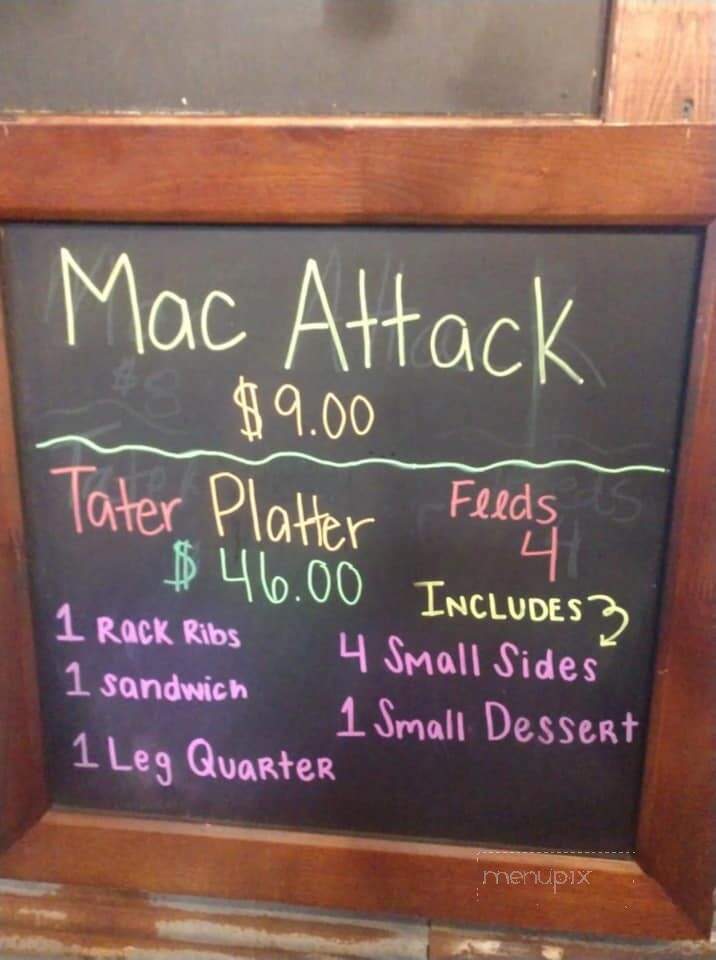 Smokin' Taters BBQ - Paris, AR menu_pic