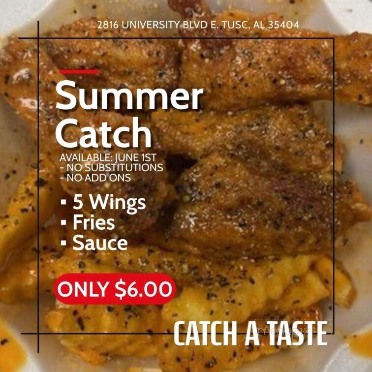 Catch A Taste - Tuscaloosa, AL menu_pic
