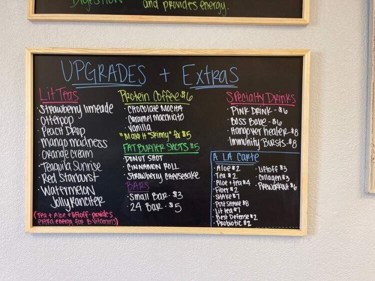West Coast Nutrition - Fairfield, CA menu_pic