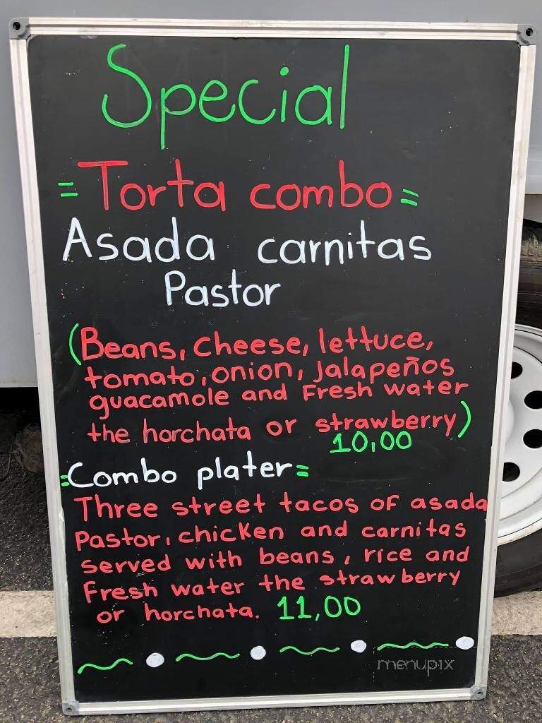 Hanna's Street Tacos - Los Osos, CA menu_pic