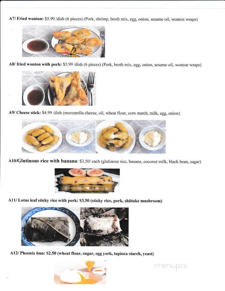 G&T Book Cafe - Summerside, PE menu_pic