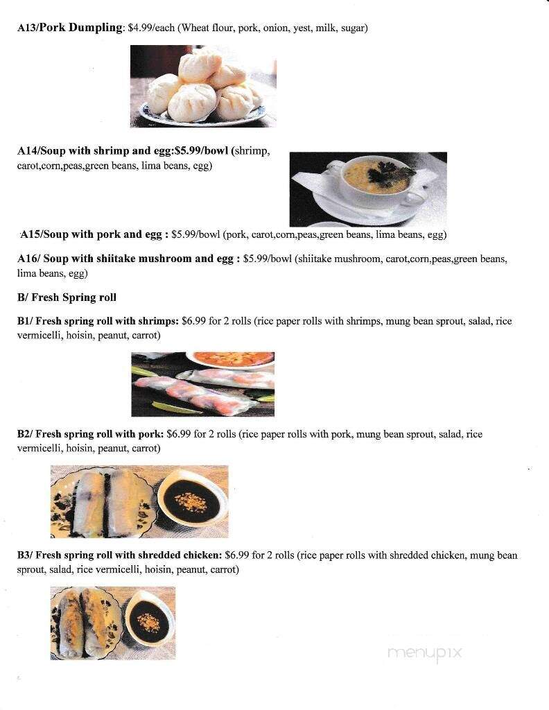 G&T Book Cafe - Summerside, PE menu_pic