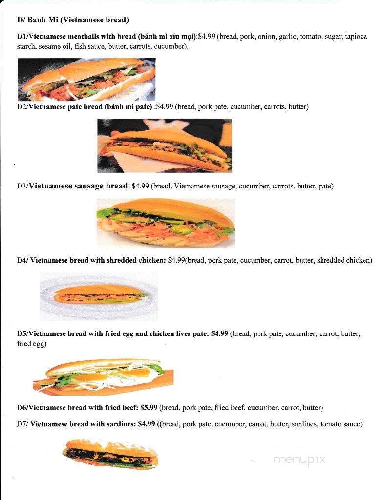 G&T Book Cafe - Summerside, PE menu_pic