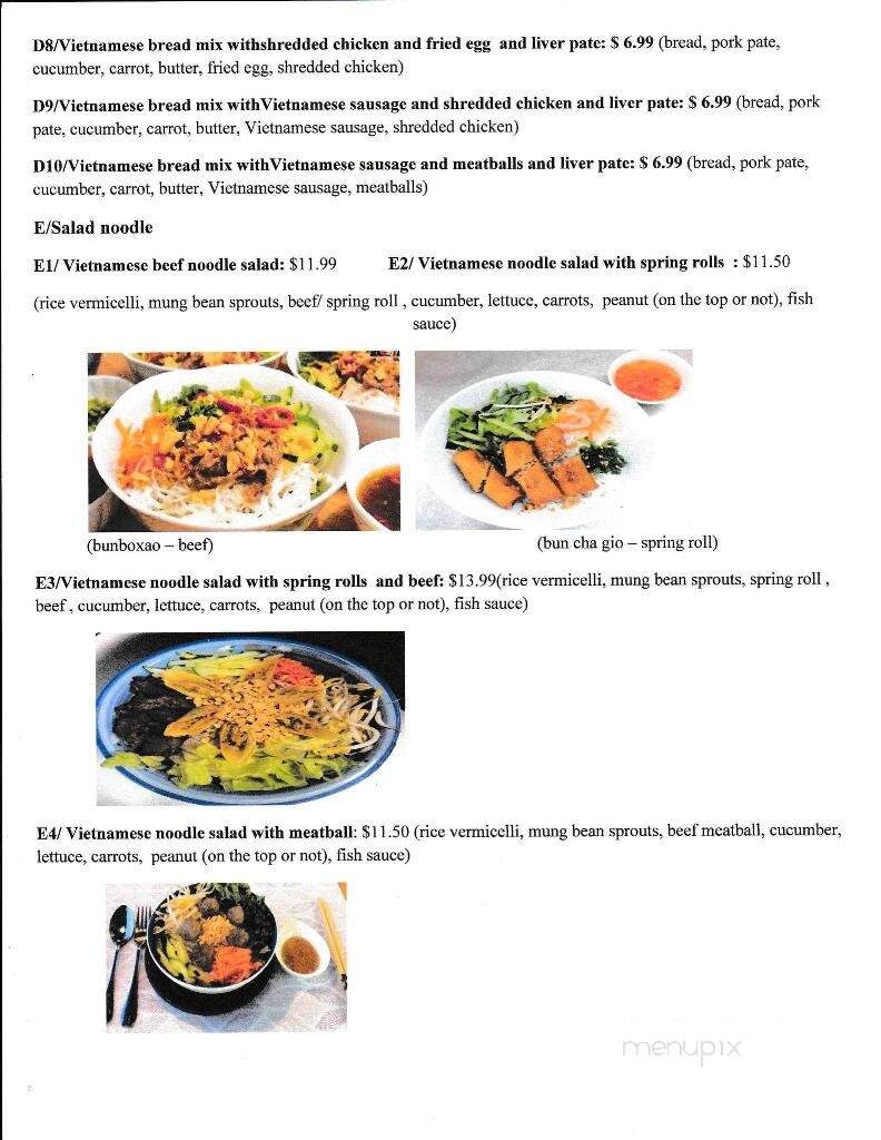 G&T Book Cafe - Summerside, PE menu_pic