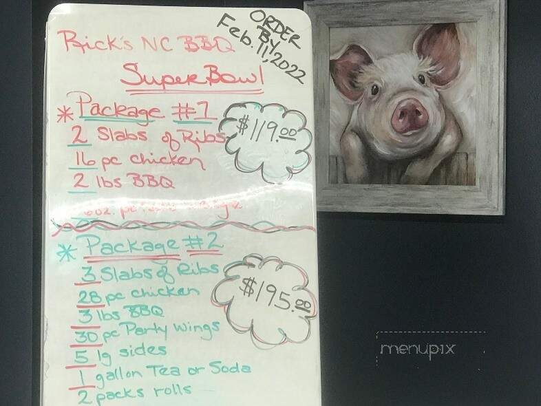 Rick's NC BBQ - Oriental, NC