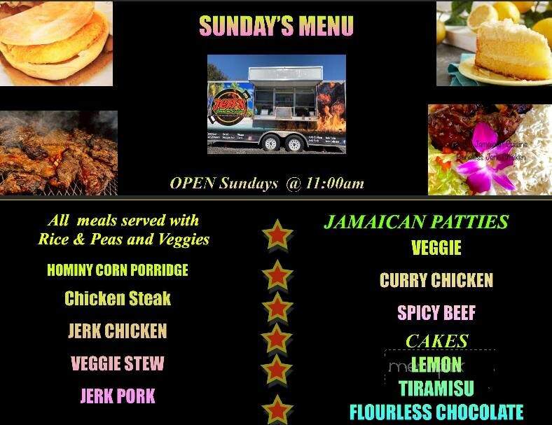 Jeff's Jamaican Cuisine - Lewiston, ME menu_pic