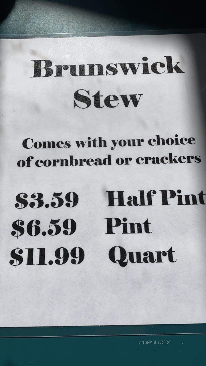 Little Lu's BBQ - Blountsville, AL menu_pic