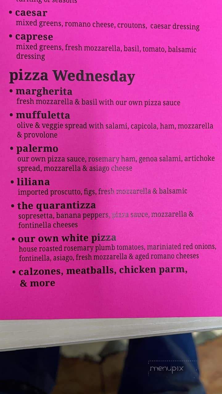 The Deli - East Aurora, NY menu_pic
