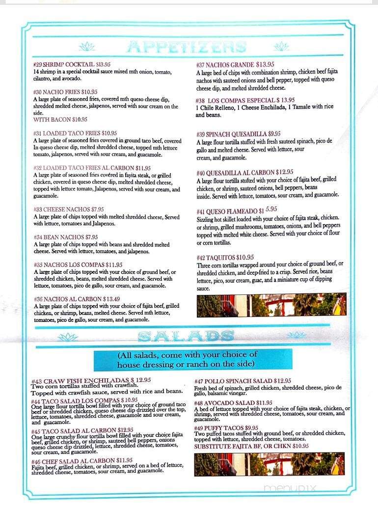 Los Compas Cantina & Grill - Benton, LA menu_pic