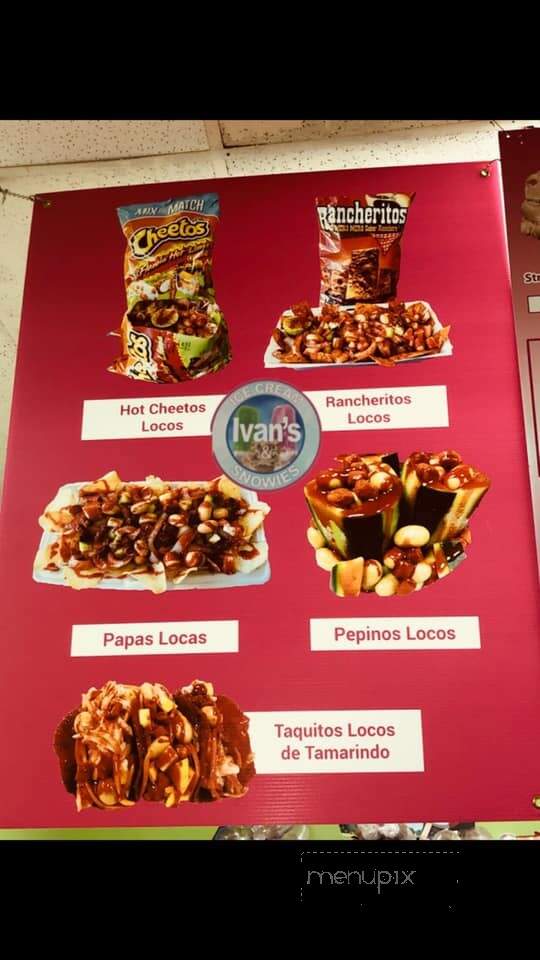 Ivan's Ice Cream & Snowies - Ogden, UT menu_pic
