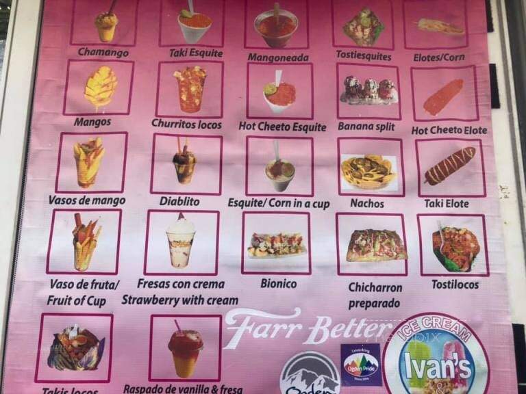Ivan's Ice Cream & Snowies - Ogden, UT menu_pic