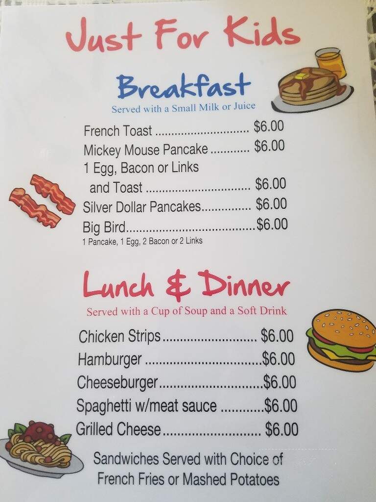 Uncle Vaits - Lexington, OK menu_pic