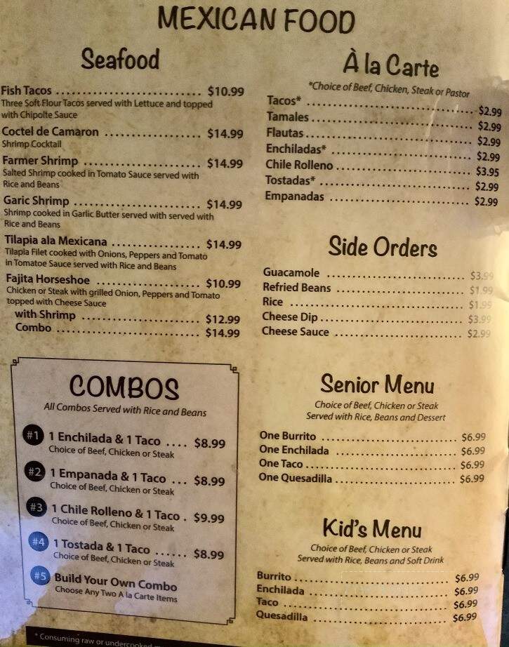 Madison Street Family Restaurant - Pontiac, IL menu_pic