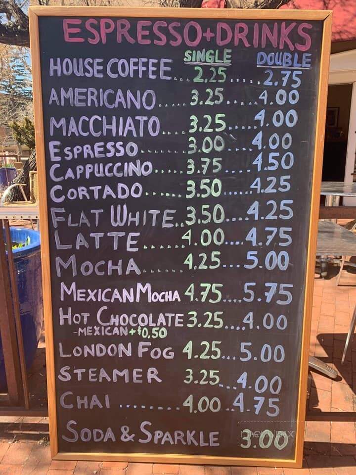 Cake's Corner Cafe - Santa Fe, NM menu_pic
