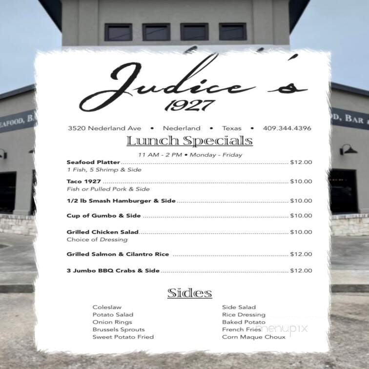 Judice's 1927 - Nederland, TX