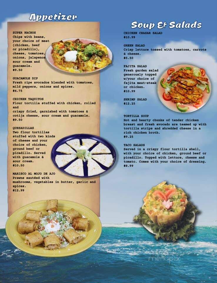 Los Cabos - Thermopolis, WY menu_pic