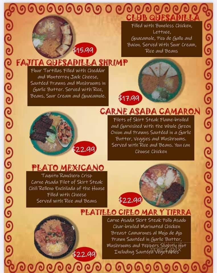 Los Cabos - Thermopolis, WY menu_pic