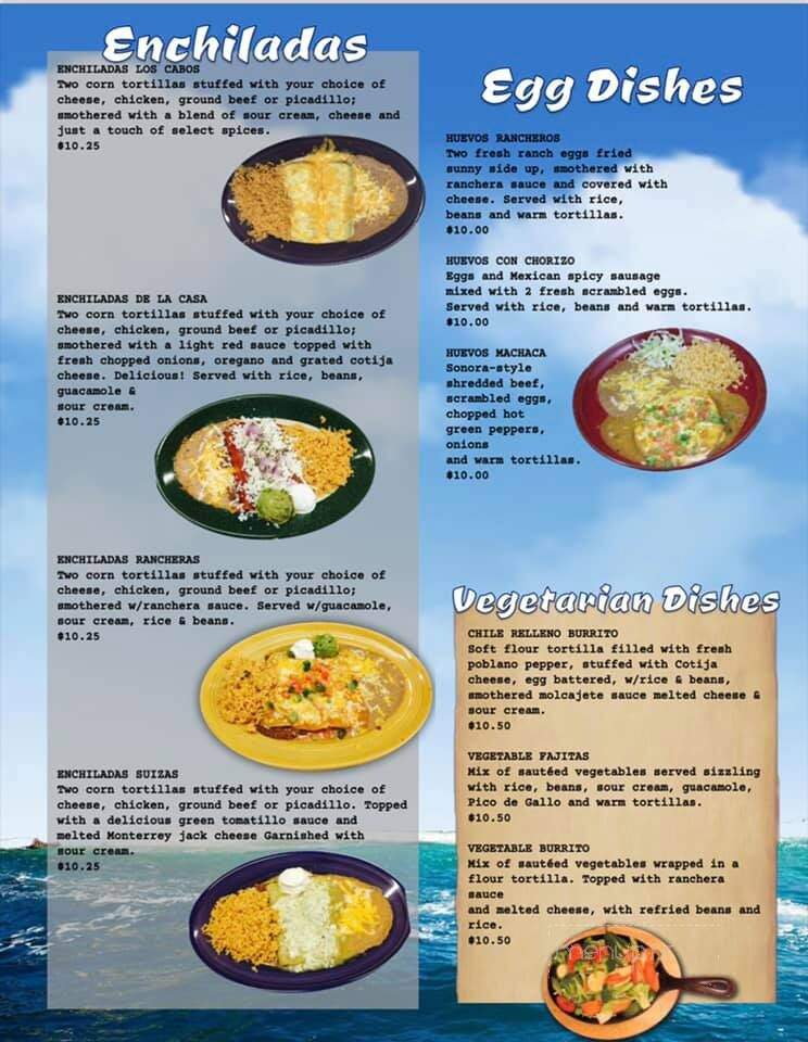 Los Cabos - Thermopolis, WY menu_pic