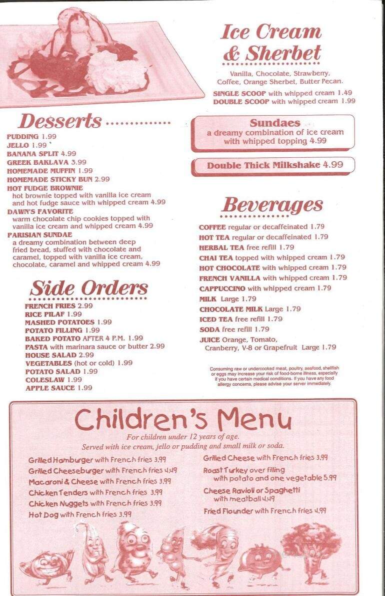 Keystone Grill - Norristown, PA menu_pic