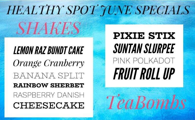 Healthy Spot - Wauseon, OH menu_pic