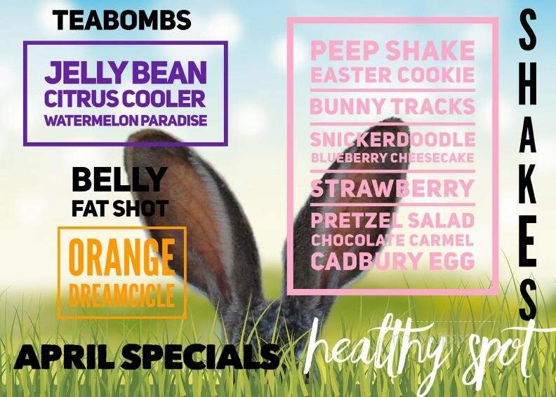 Healthy Spot - Wauseon, OH menu_pic