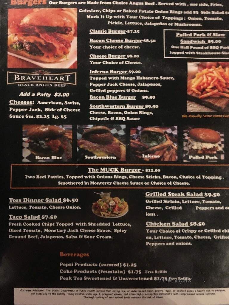 Mucks Place - Pana, IL menu_pic
