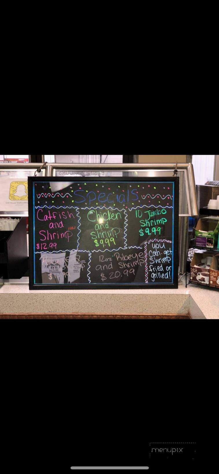 Grill House Seafood & Burgers - Stuttgart, AR menu_pic