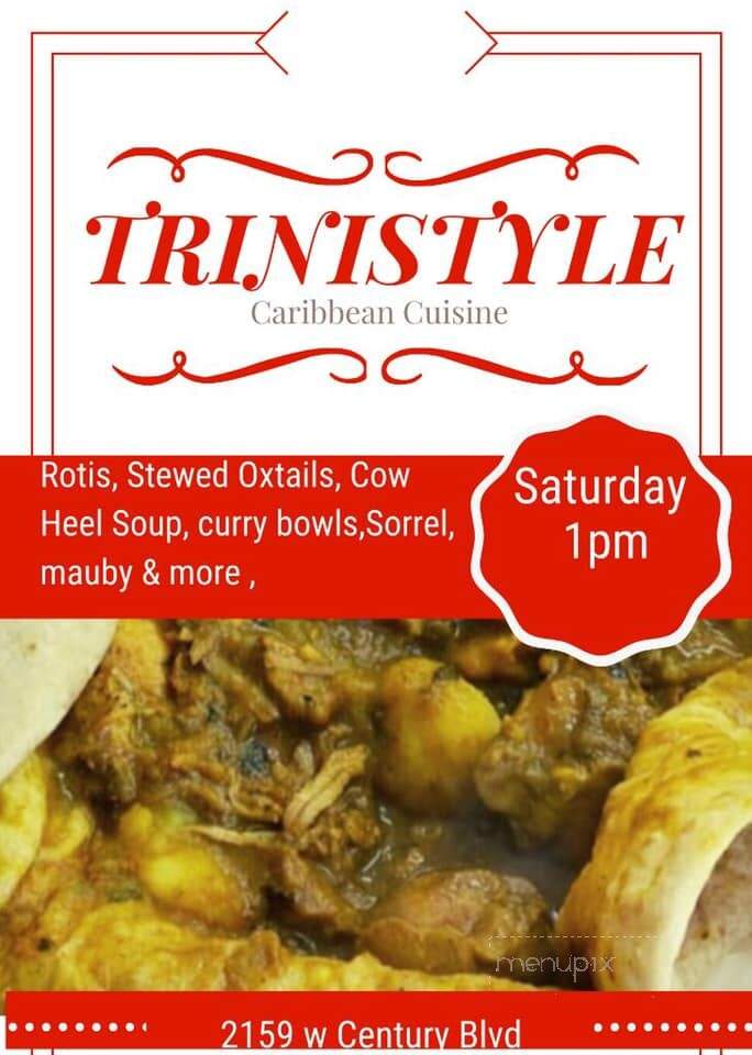 TriniStyle Cuisine - Los Angeles, CA menu_pic