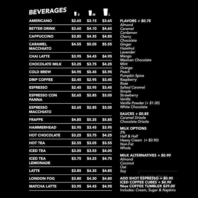 Cleveland Cafe - Alpine, CA menu_pic